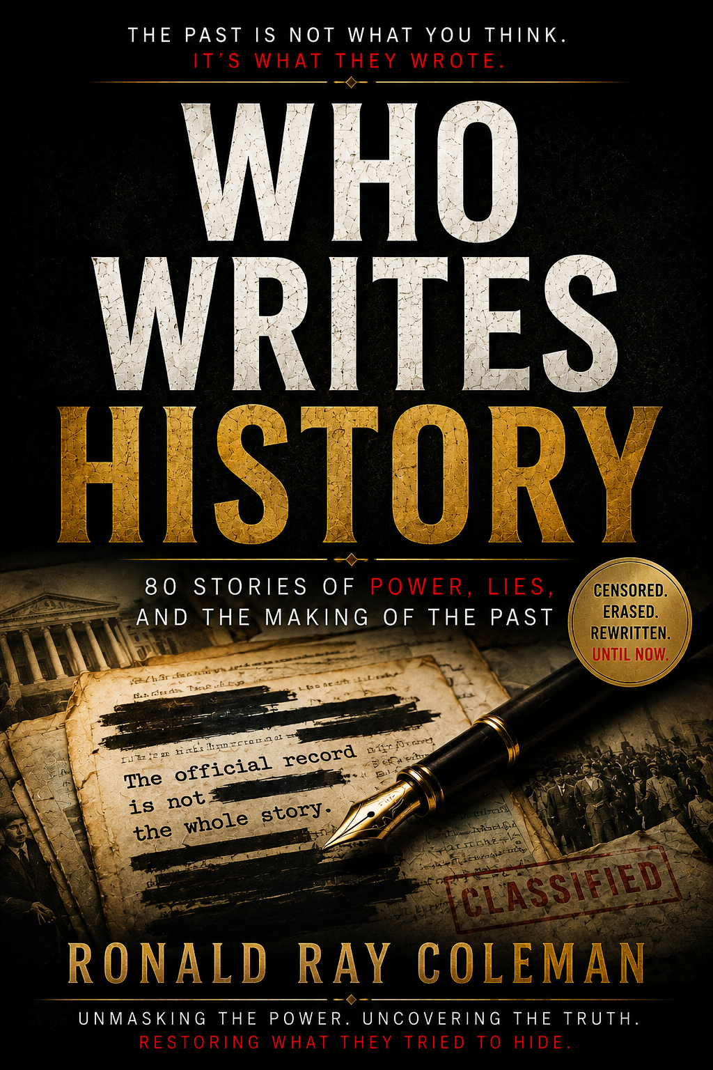 Who Writes History book cover by Ronald Ray Coleman